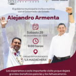 El Gobierno de Tehuacán que encabeza el Dr. Alejandro Barroso Chávez te invitan a unirte a este importante encuentro para trabajar juntos por el futuro de nuestra región.