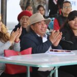 Severiano de la Rosa Impulsa el arte y la cultura con una presentación de danza en zócalo de Amozoc.